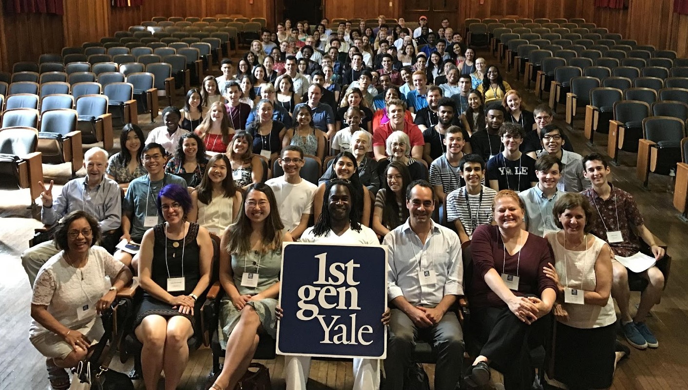 Alumni gather at the 1stGenYale event, Navigating Yale and Beyond