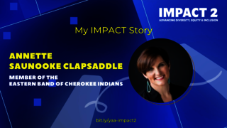 IMPACT 2: Annette Clapsaddle ’03, Member of the Eastern Band of Cherokee Indians