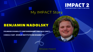 IMPACT 2: Benjamin Nadolsky ’18, World Institute on Disability