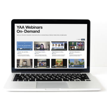 YAA Webinars On-Demand webpage